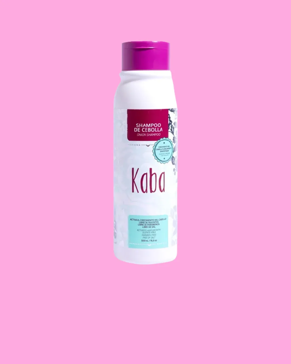 Shampoo de cebolla