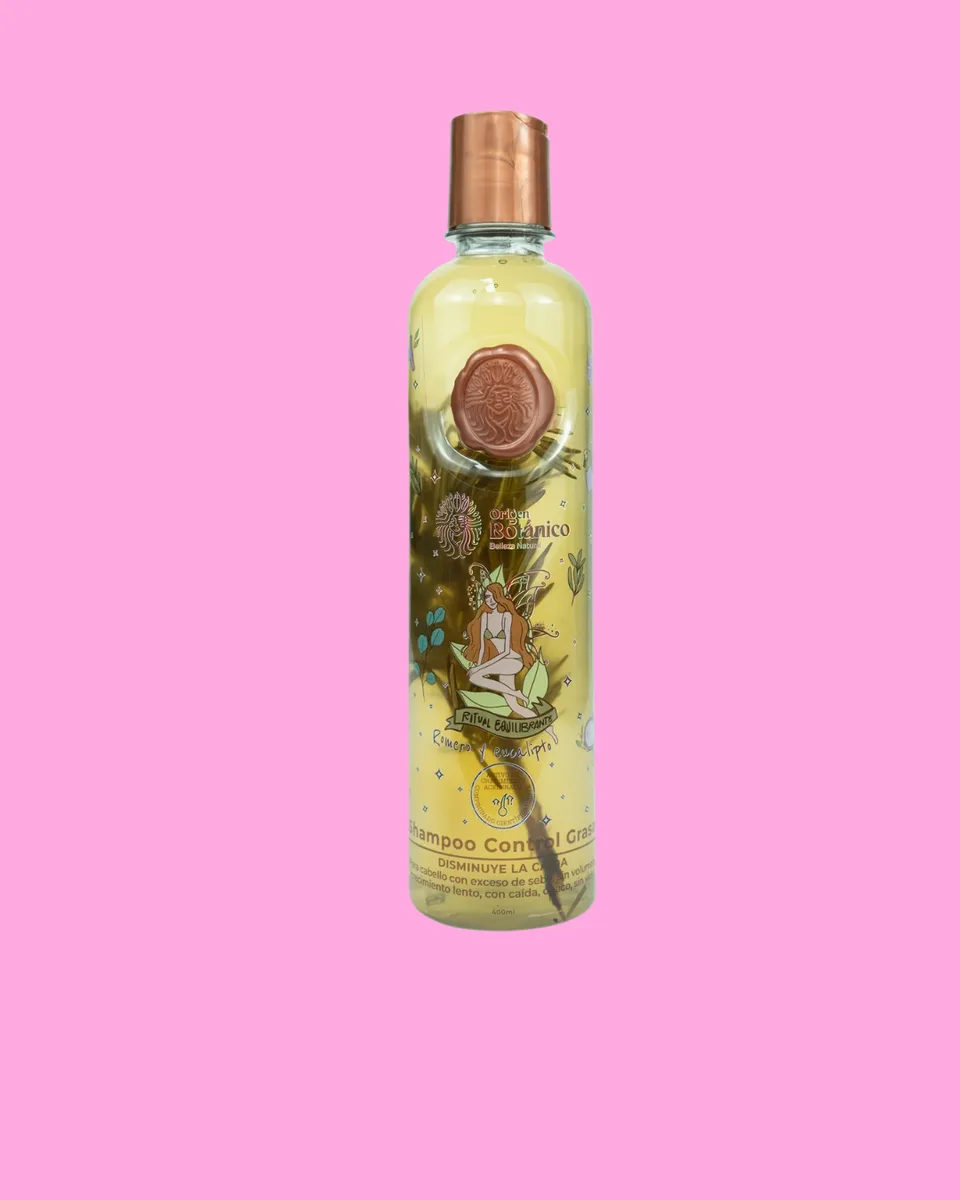 Shampoo de romero y eucalipto
