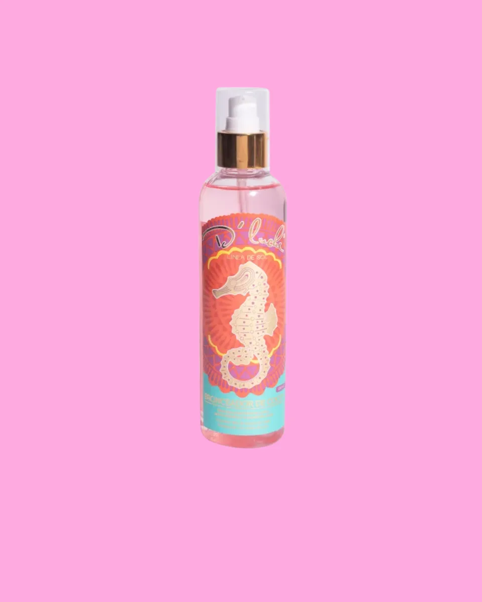 Aceite bronceador de coco