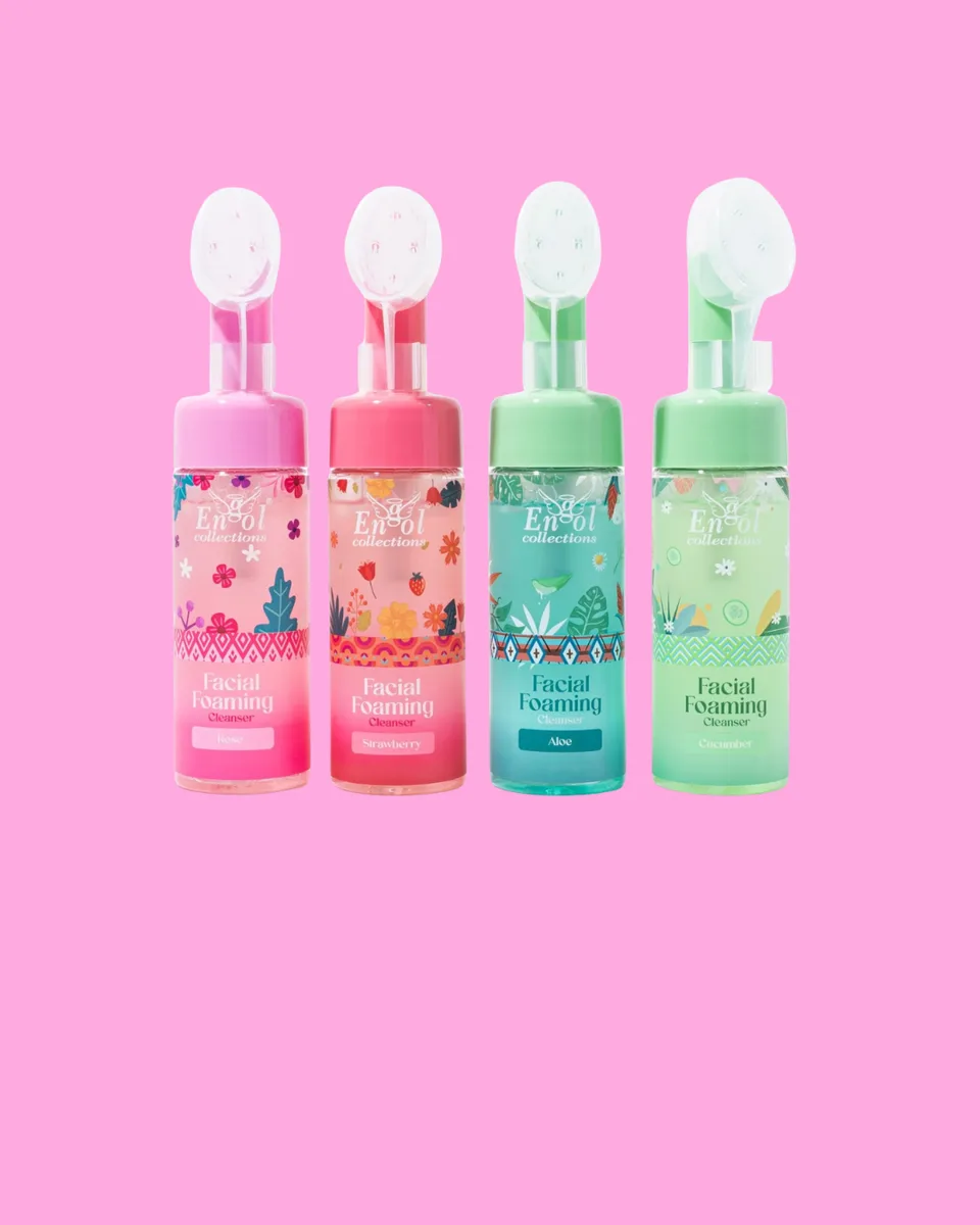 Espuma facial limpiadora