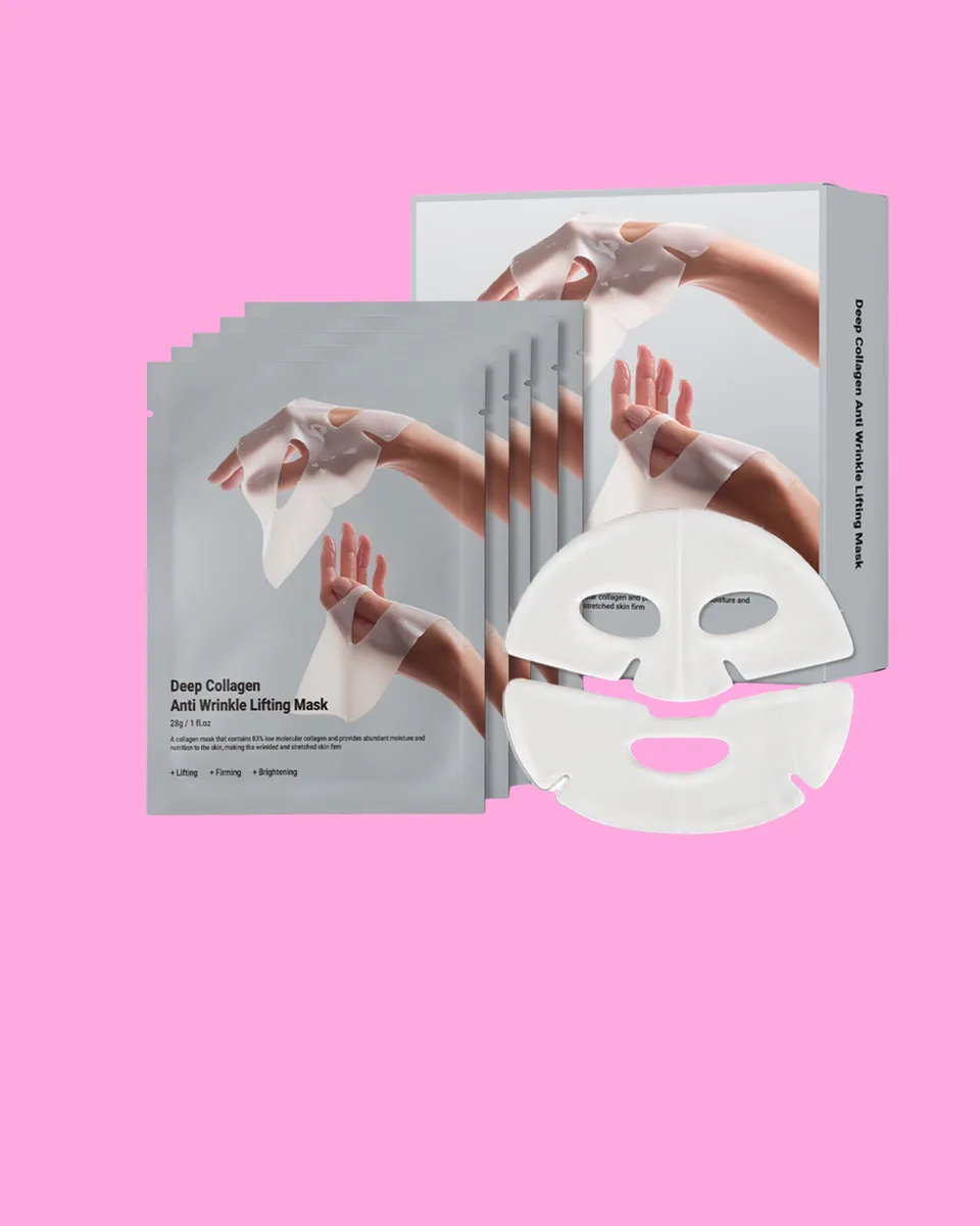 Mascarilla de colageno antiedad