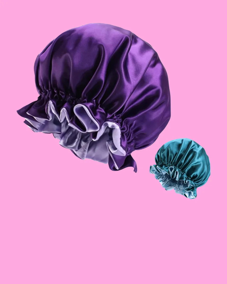 Gorro de satin doble