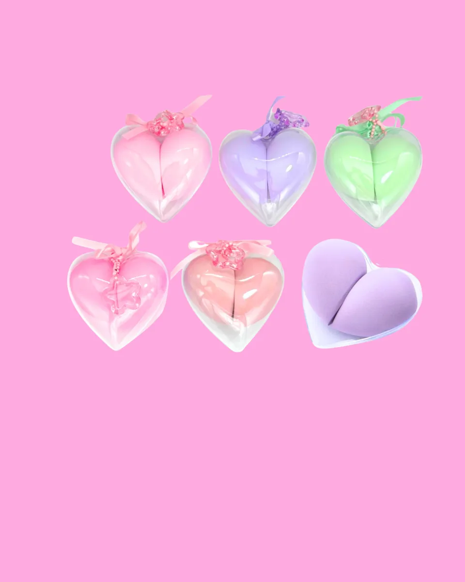 Beauty blender corazon